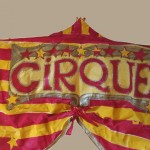 Décor de l'exposition: cirque