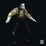 Créationd 'un modèle 3D: "Frankenstein".
