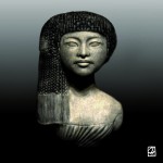 Modélsation 3D: "buste égyptien".
