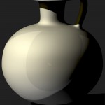 Modélisation 3D: vase grec.