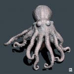 3D modeling:"octopus"