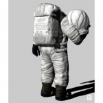 Modèle 3D:"astronaute".