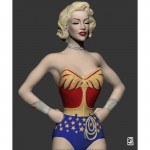Modèle 3D: "Marilyn"
