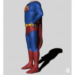 Modèle 3D:"Superman".