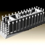 Modèle 3D:"temple Grec".