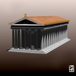 3D modeling:"ancient temple"