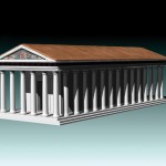 Modèle 3D:"temple Grec"