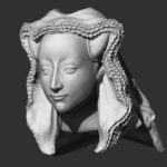3D modeling:" The Arnolfini portrait".