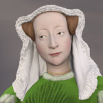 3D modeling:" The Arnolfini portrait".