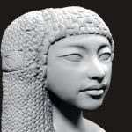 3D interpretation: "Egyptian Princess"